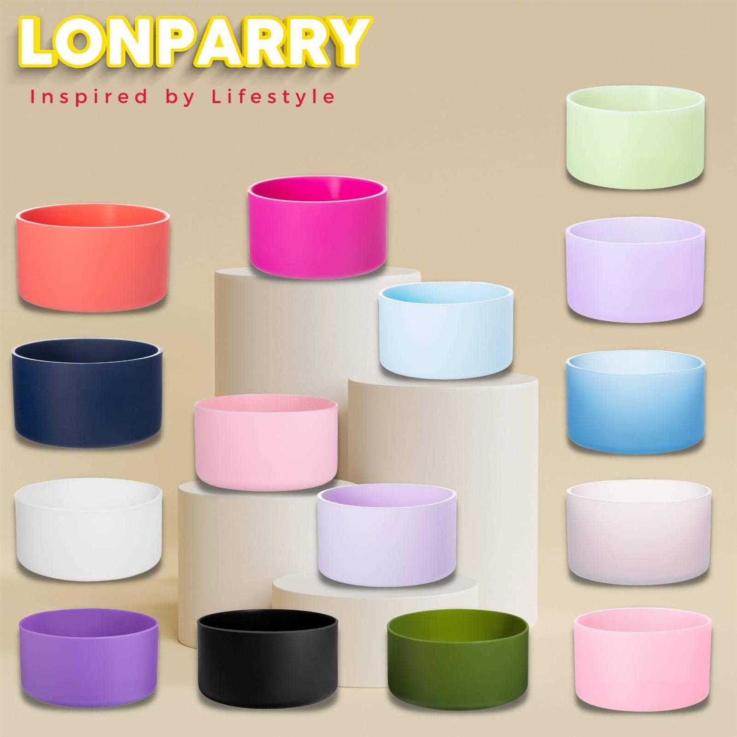 LONPARRY 2-Pack Silicone Boot for Stanley 40 30 oz Quencher Adventure Tumbler