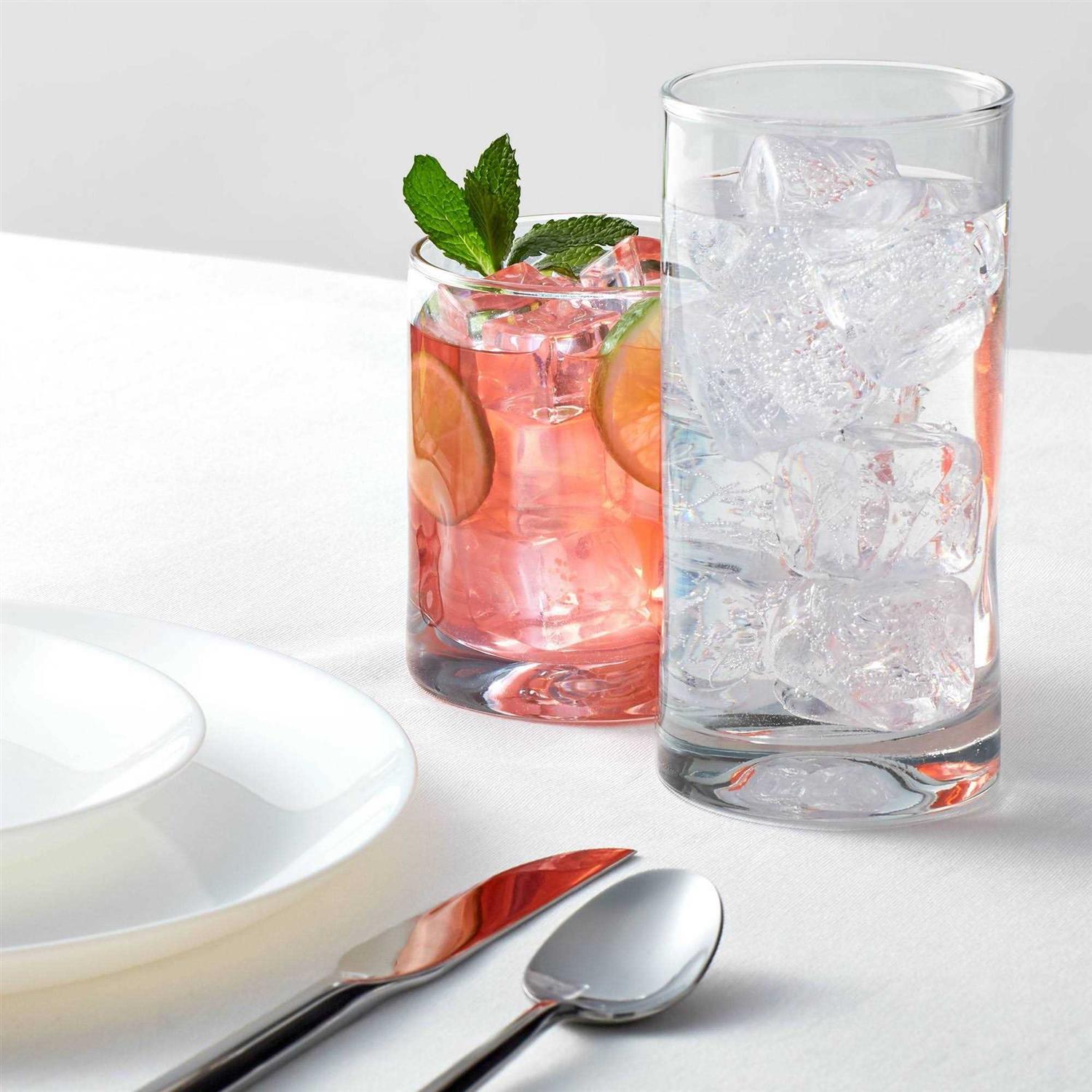 Threshold 12pc Glass Telford Tumbler Set