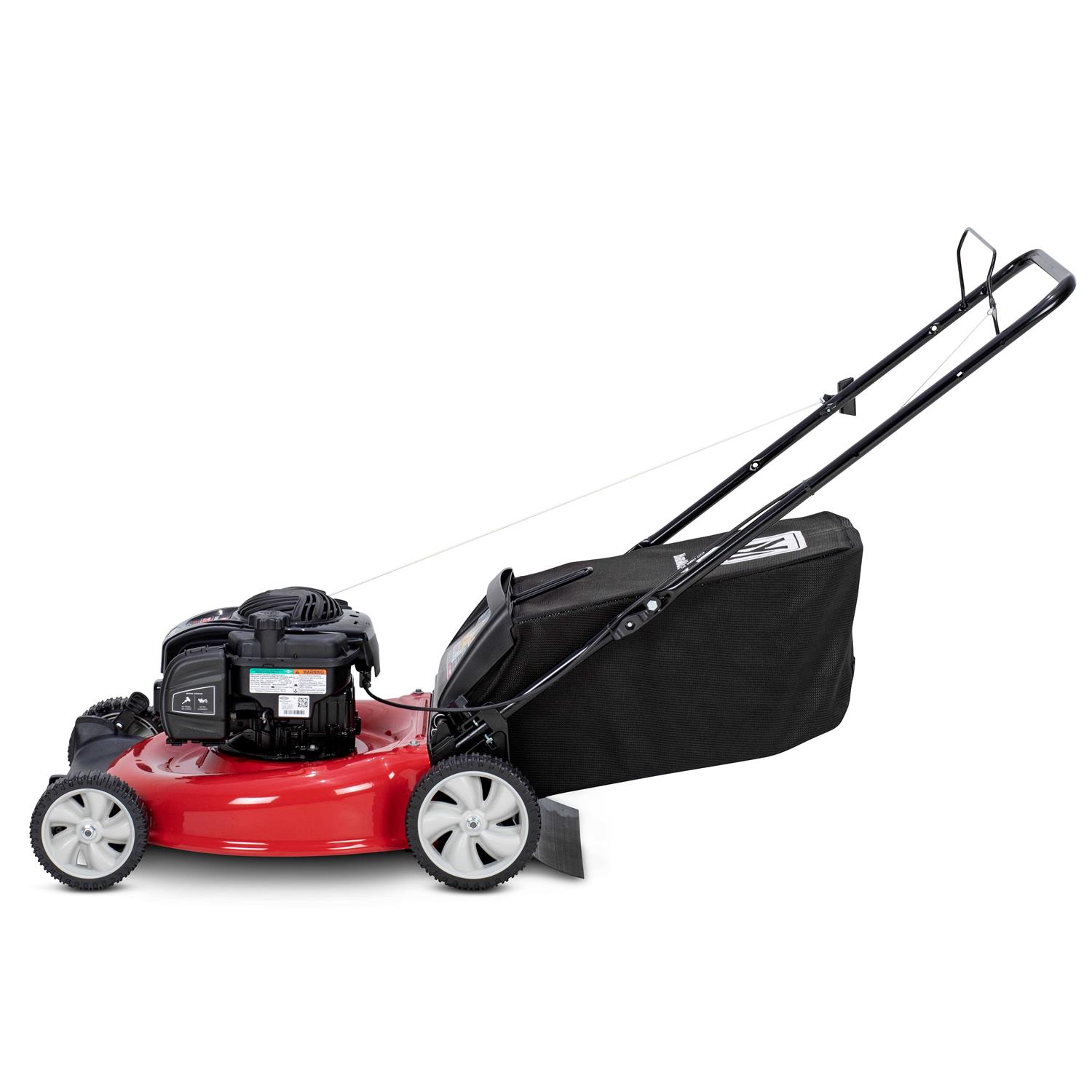 Yard Machines 21-in Walk Behind Push Lawn Mower With 140cc Briggs & Stratton Gas Powered Engine