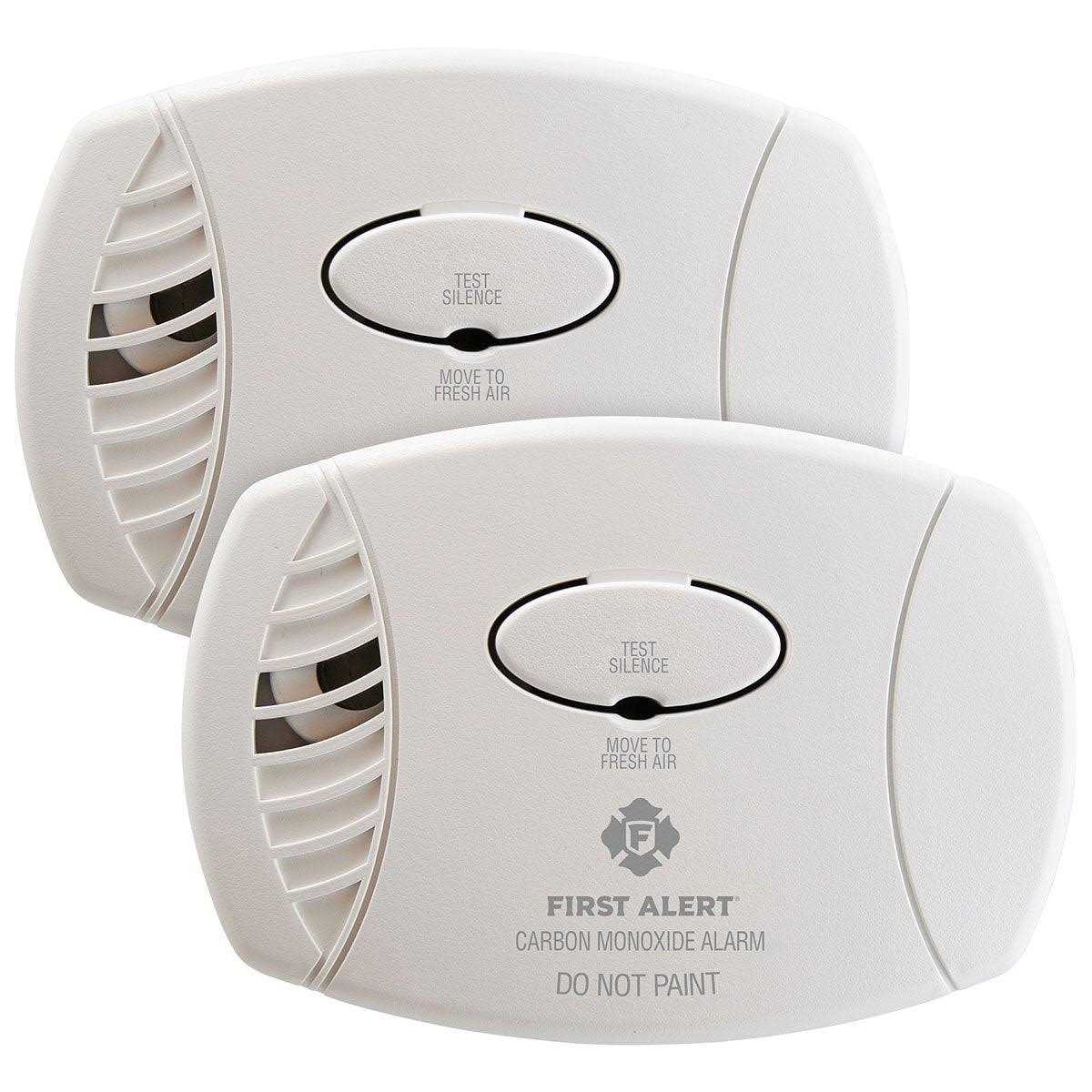 First Alert Co605 Carbon Monoxide Plug-In Alarm Battery Backup
