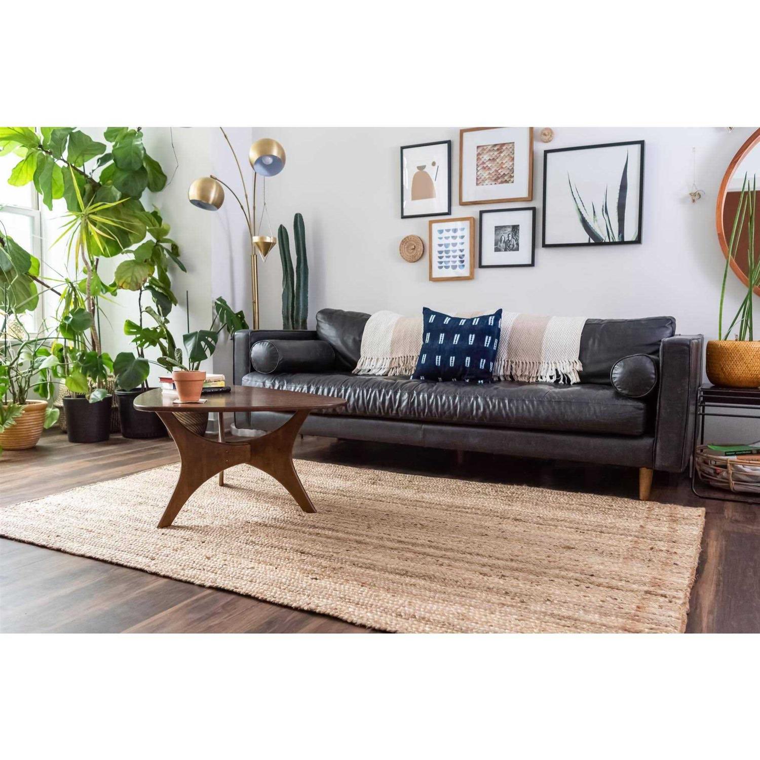 Unique Loom Dhaka Braided Jute Rug