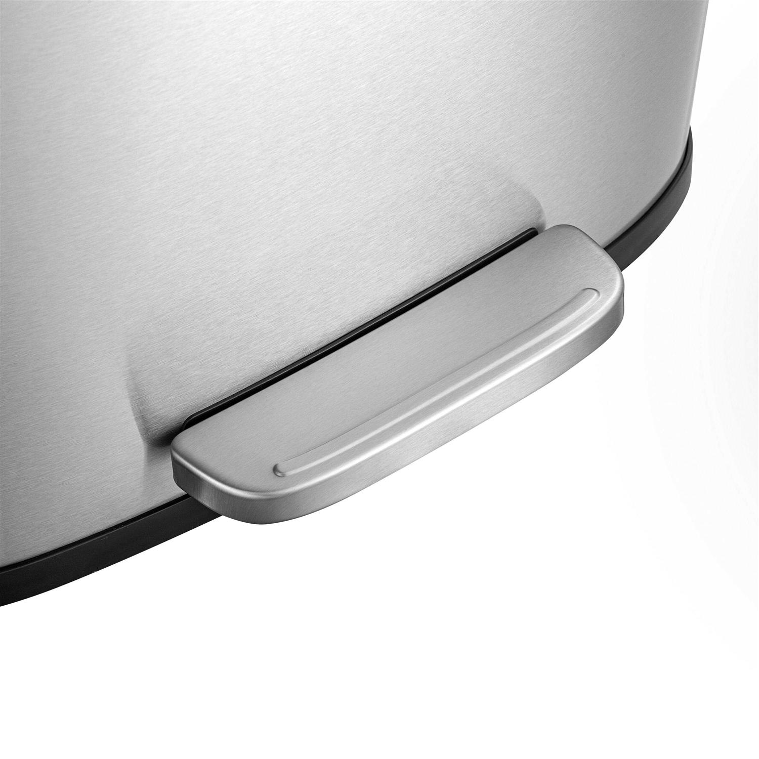 13.2 Gallon Step On Trash Can Qualiazero