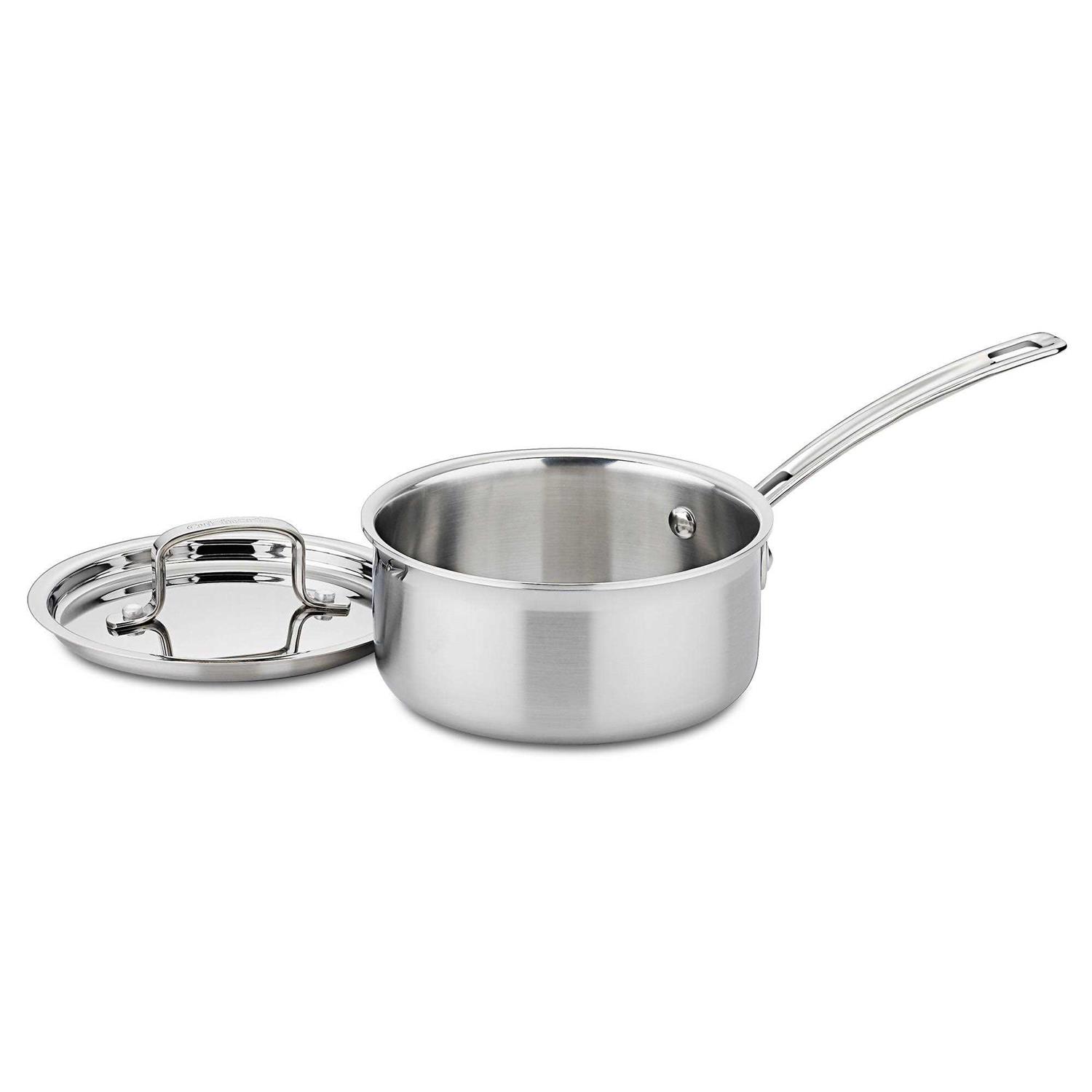 Cuisinart MultiClad Pro Triple Ply Stainless Saucepan