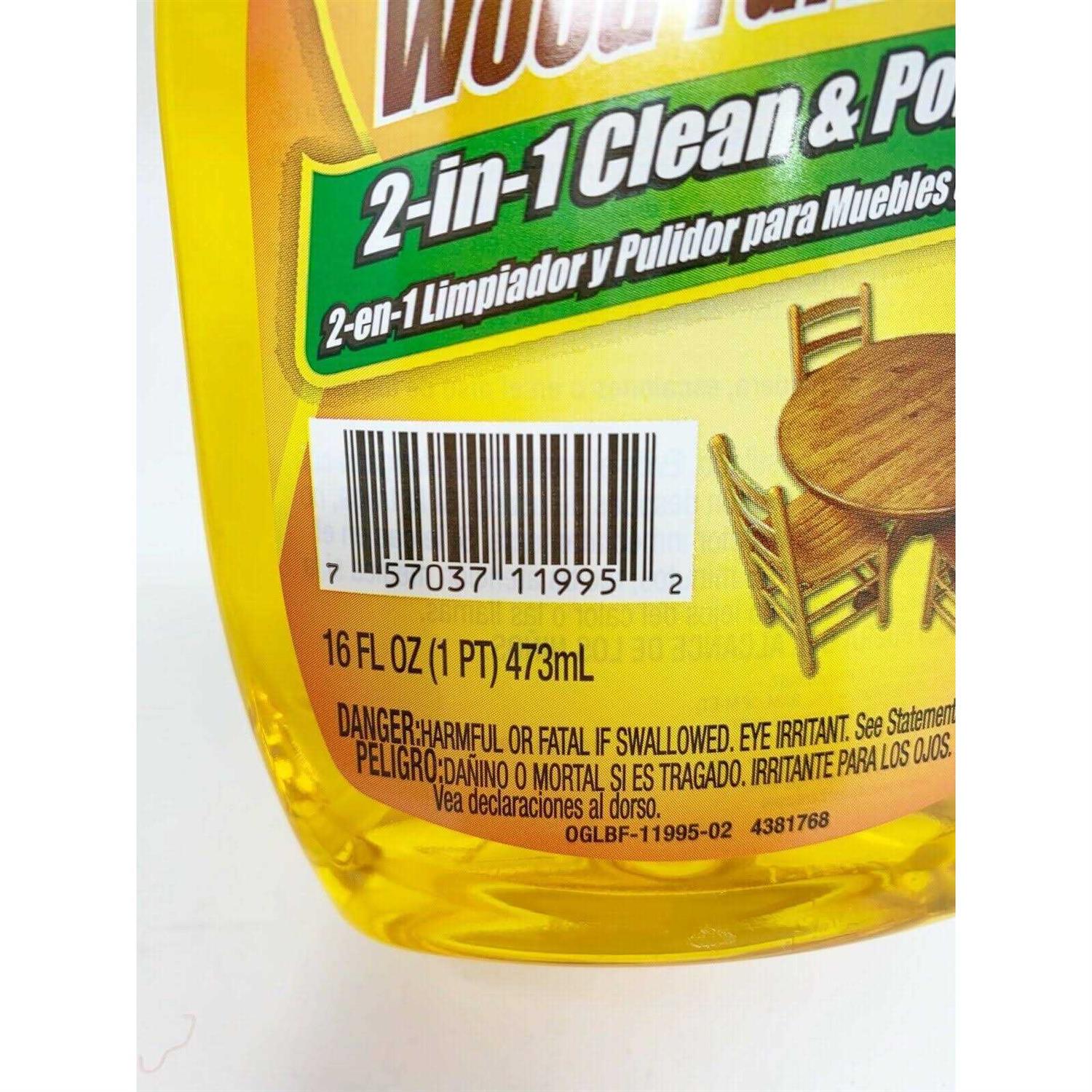 Orange Glo 2-in-1 Polish Wood Furniture