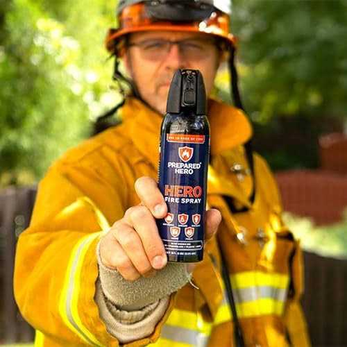 Prepared Hero Fire Spray Mini Fire Extinguishers for House Car Garage
