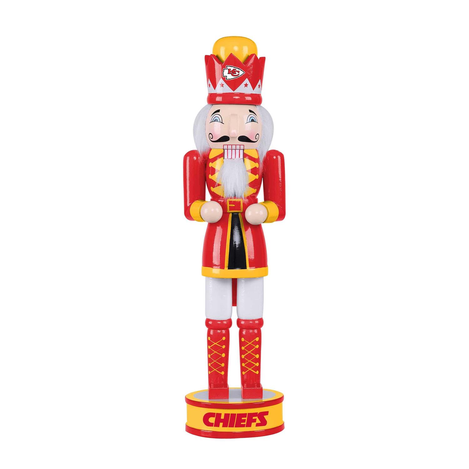 FOCO Kansas City Chiefs Holiday Nutcracker