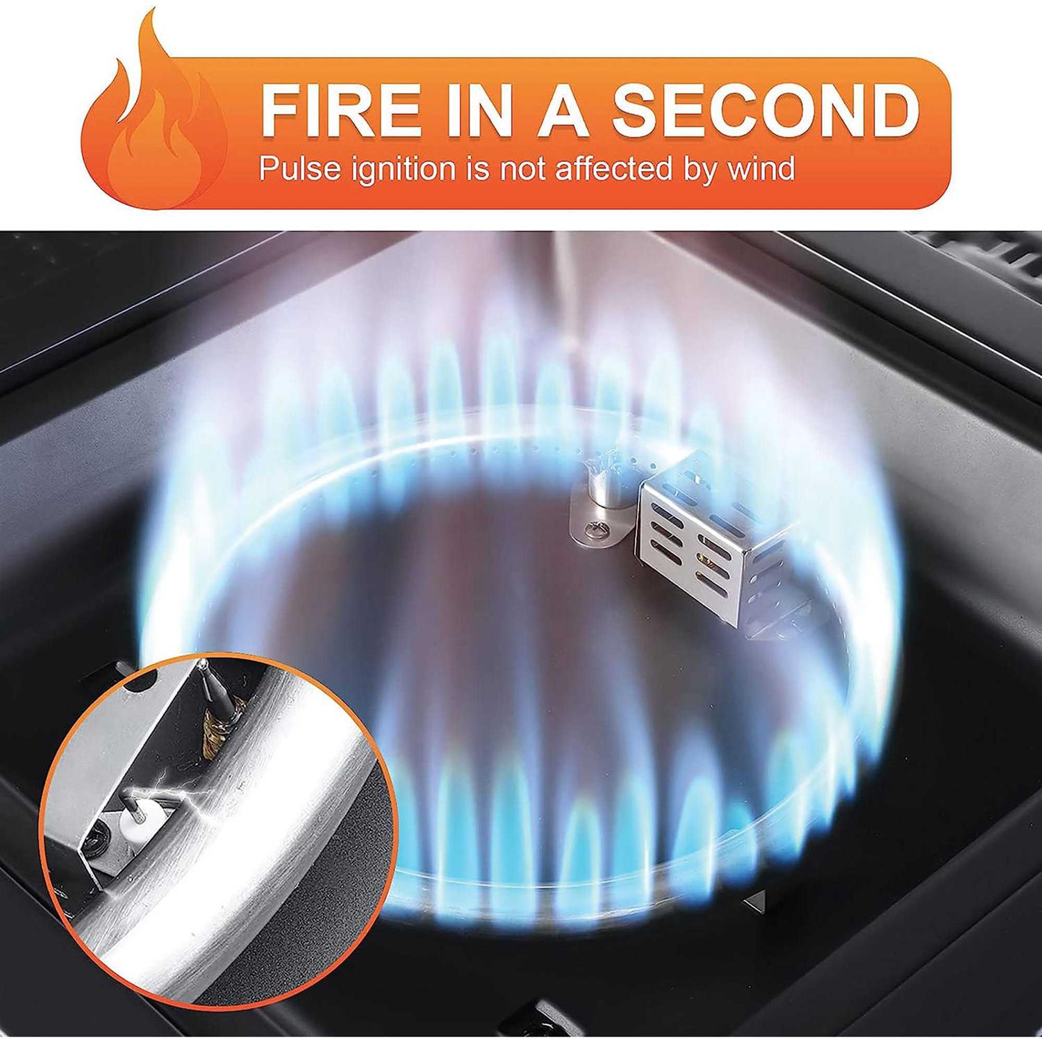 Singlyfire Gas Fire Pit Table