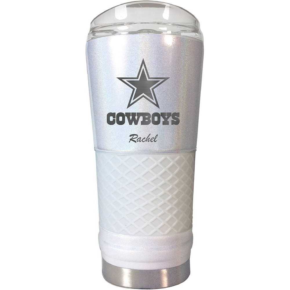 Dallas Cowboys 24oz. Personalized Draft Tumbler