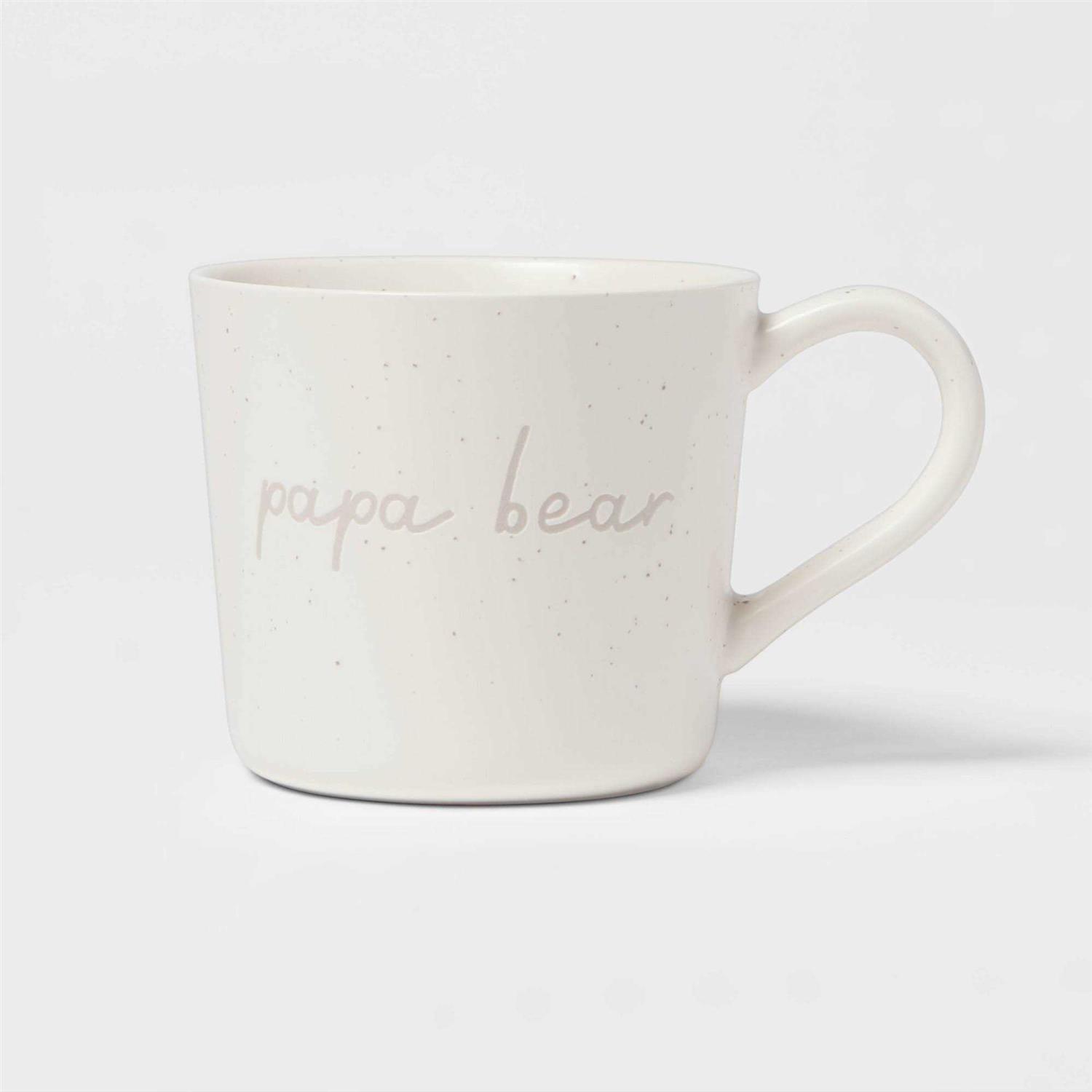 Threshold 15oz Stoneware Bear Mug