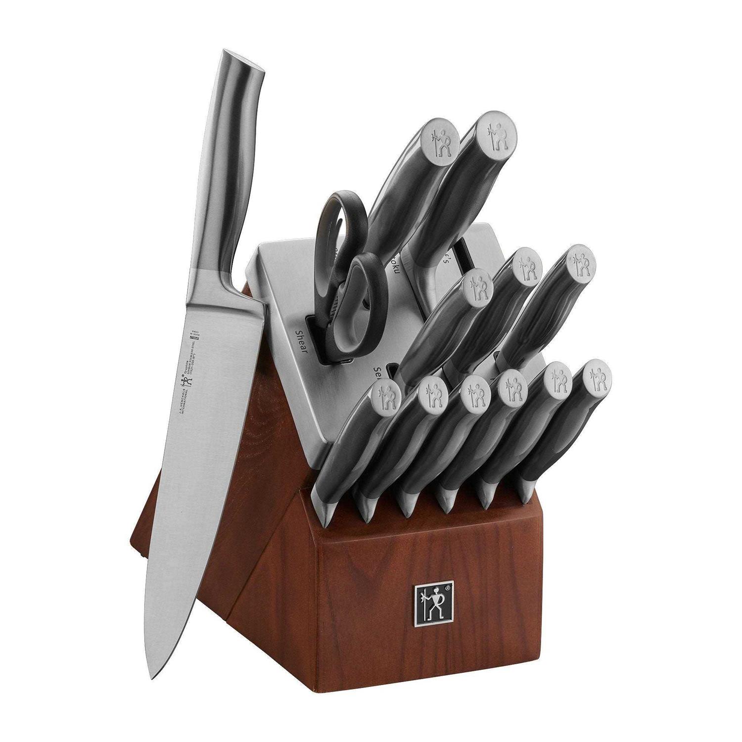 Henckels Graphite 14-Piece Self-Sharpening Block Set