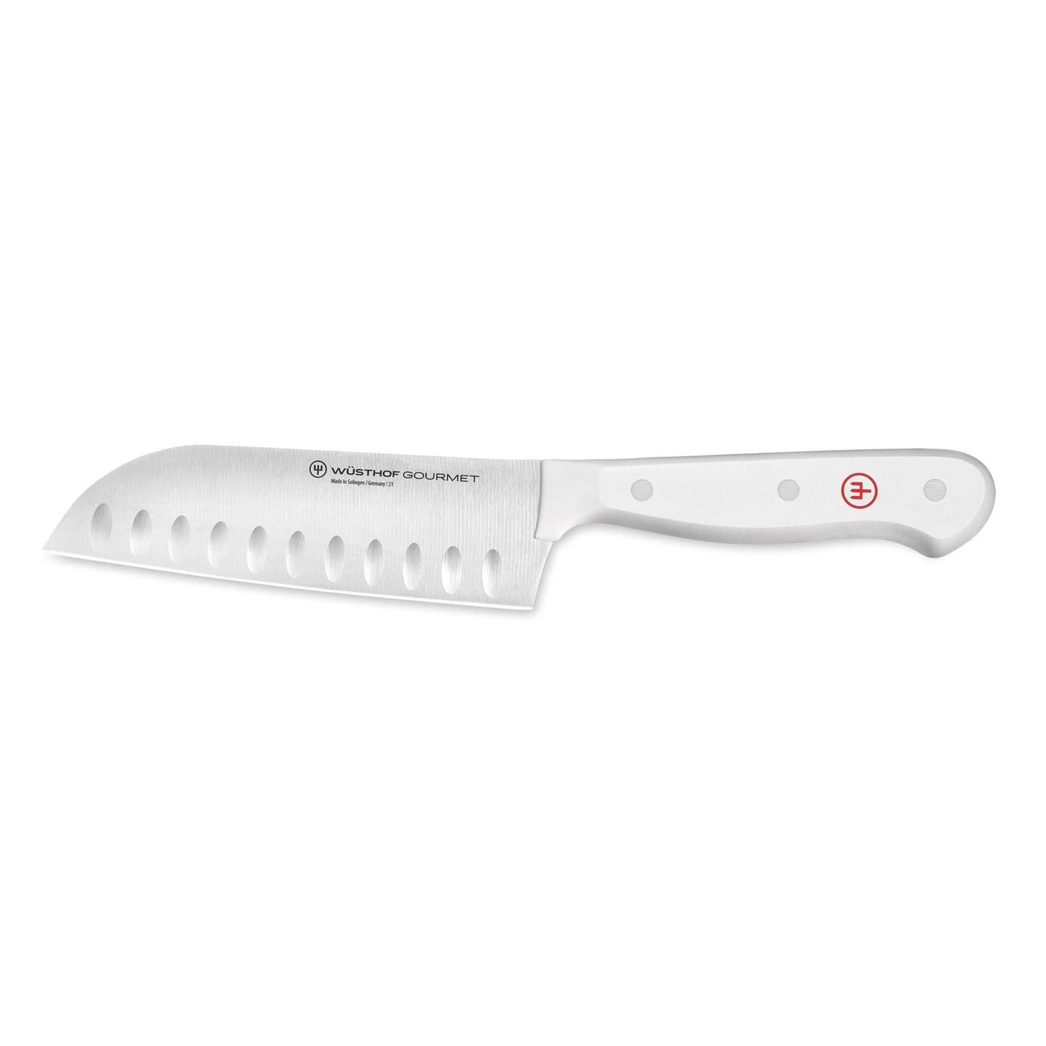 Wusthof Gourmet 5 Hollow Edge Santoku Knife