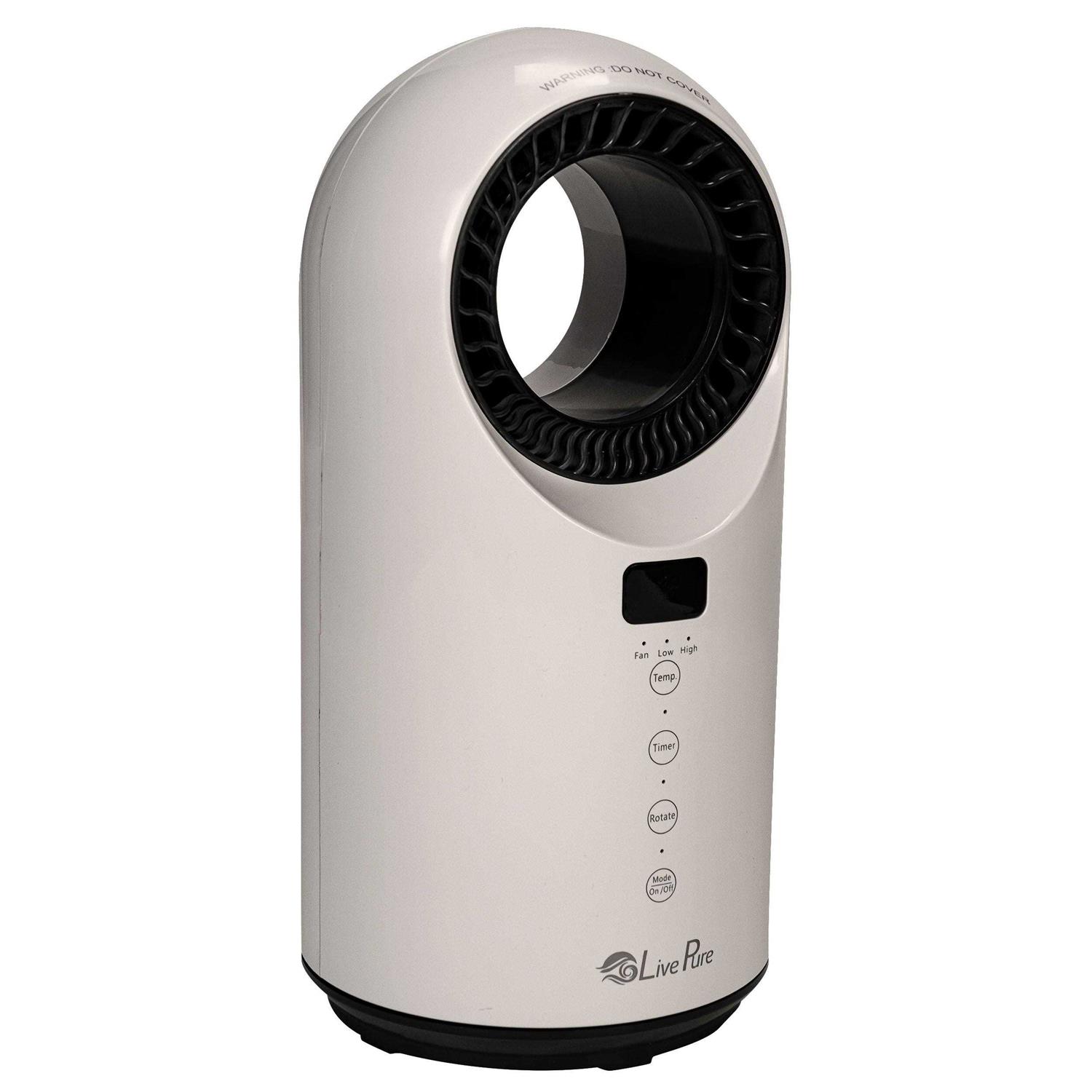 LivePure Turbine Vortex Auto-Duster Heater LP2000HTR