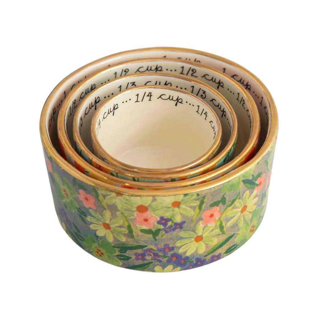 Natural Life Ceramic Nesting Measuring Cups