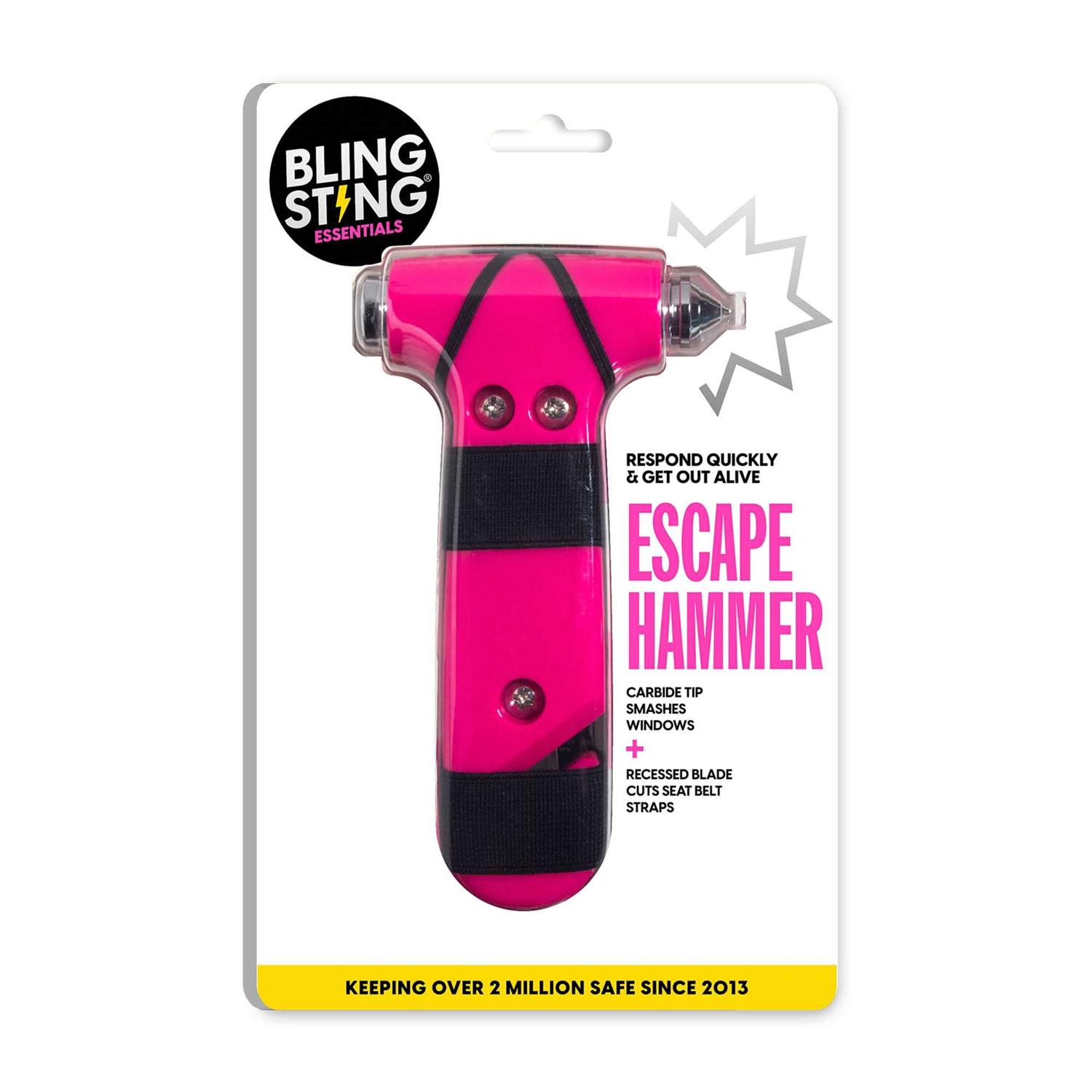 Super-cute Emergency Escape Hammer and Seatbelt Cutter