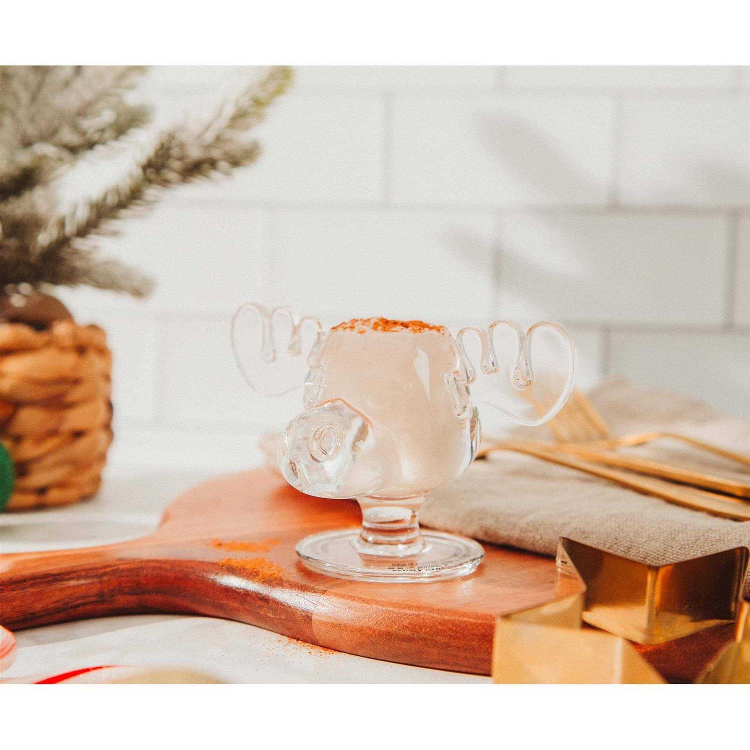 Christmas Vacation Moose Boxed Sculpted Acrylic Mini Cup