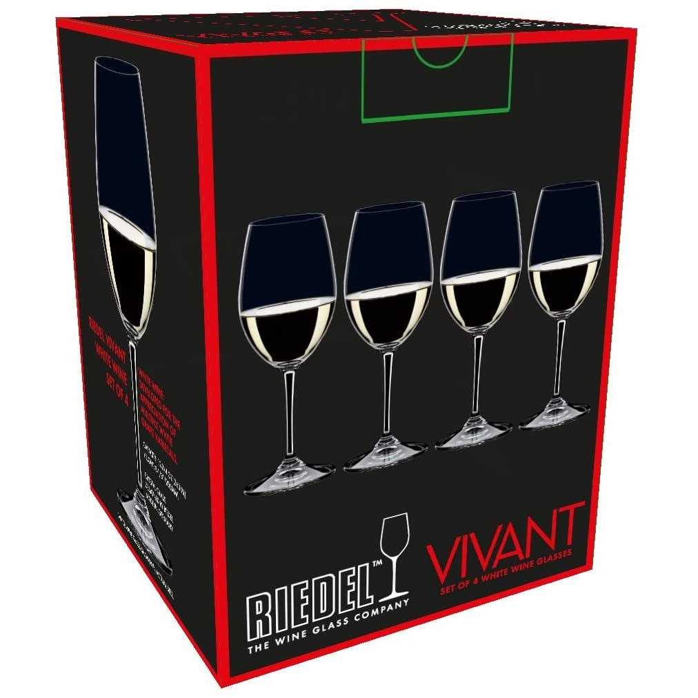 Riedel Vivant 4pk Wine Glass Set