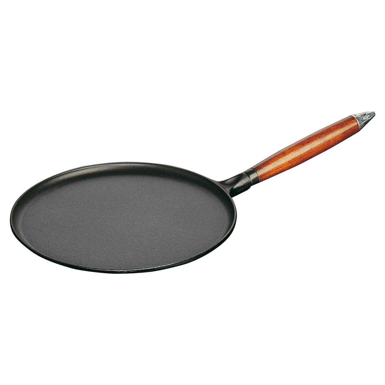 Staub Cast Iron Crepe Pan with Spreader & Spatula
