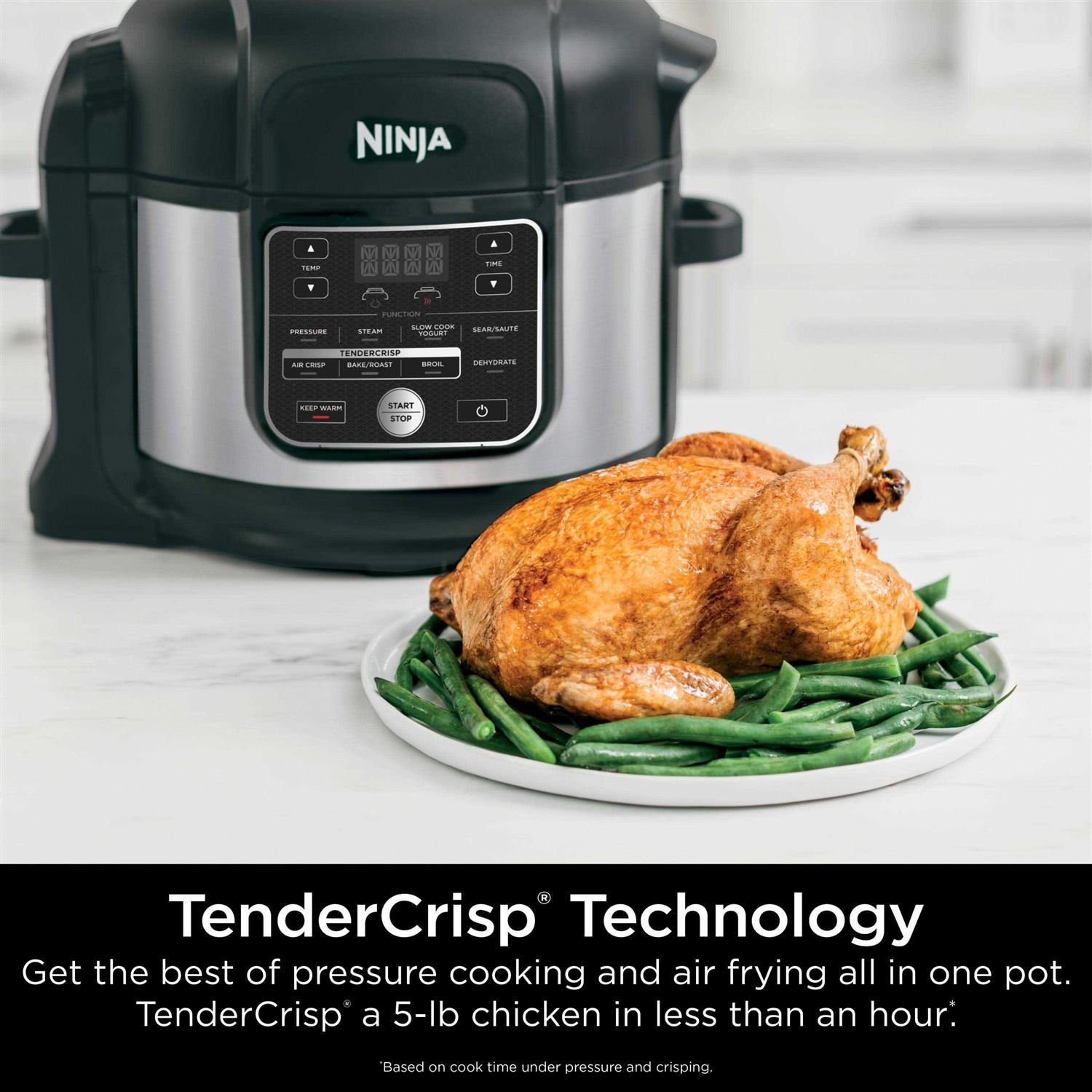 Ninja Foodi 10-in-1 6.5-Quart Pro Pressure Cooker Air Fryer Multicooker OS300
