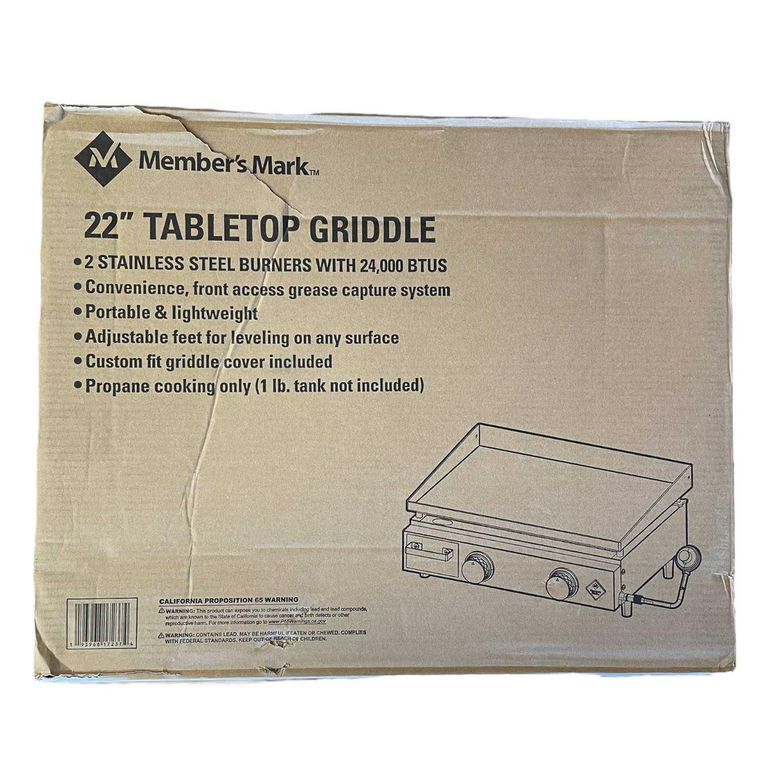 Member’s Mark 22 Tabletop Griddle