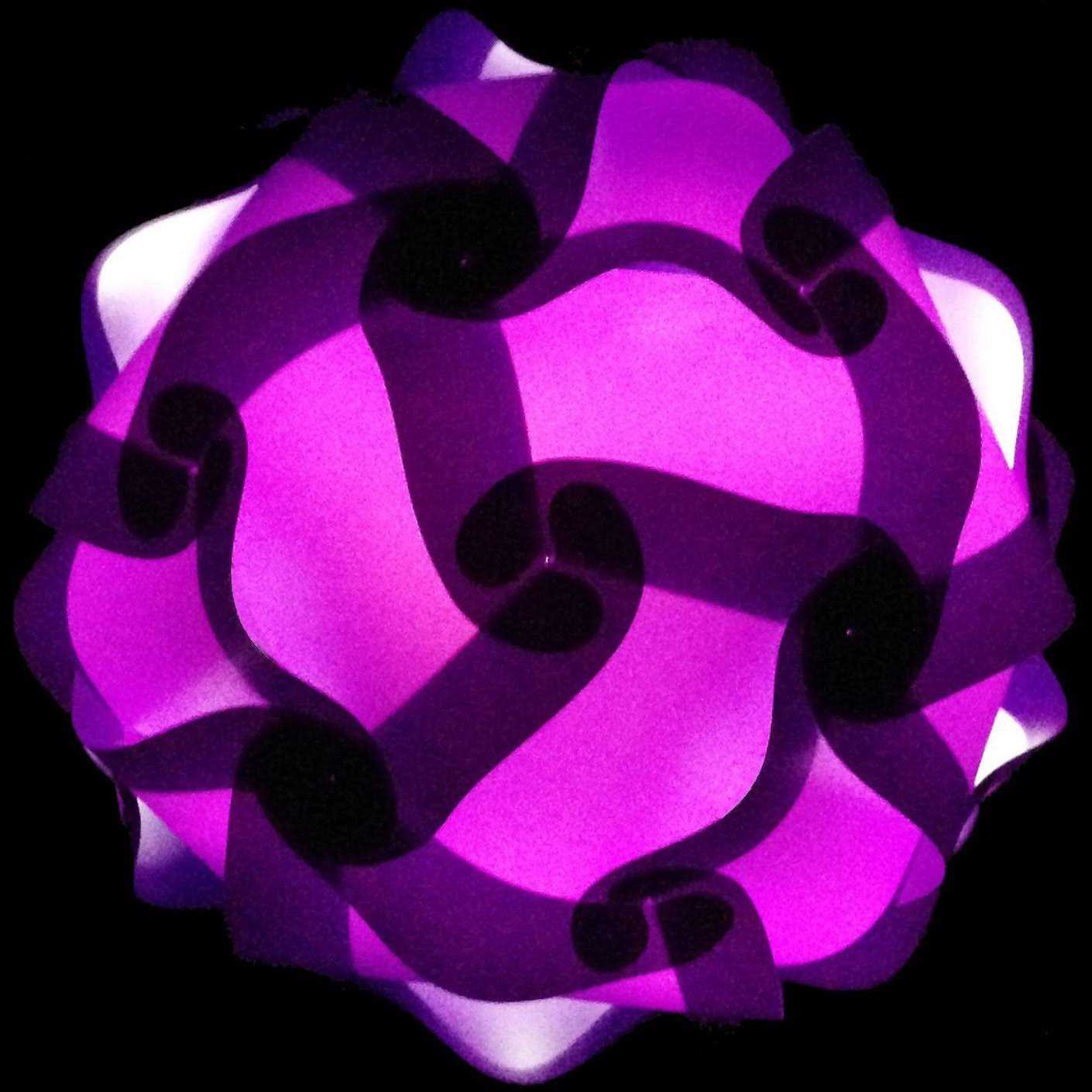 Lightingsky Ceiling Pendant DIY IQ Jigsaw Puzzle Lamp Shade Kit with 40 Inch Hanging Cord