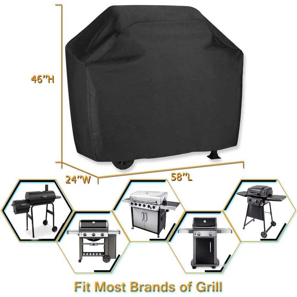 VIBOOS Grill Cover Bbq Grill Cover Waterproof Weather Resistant Rip-proof Anti-uv grill-cover