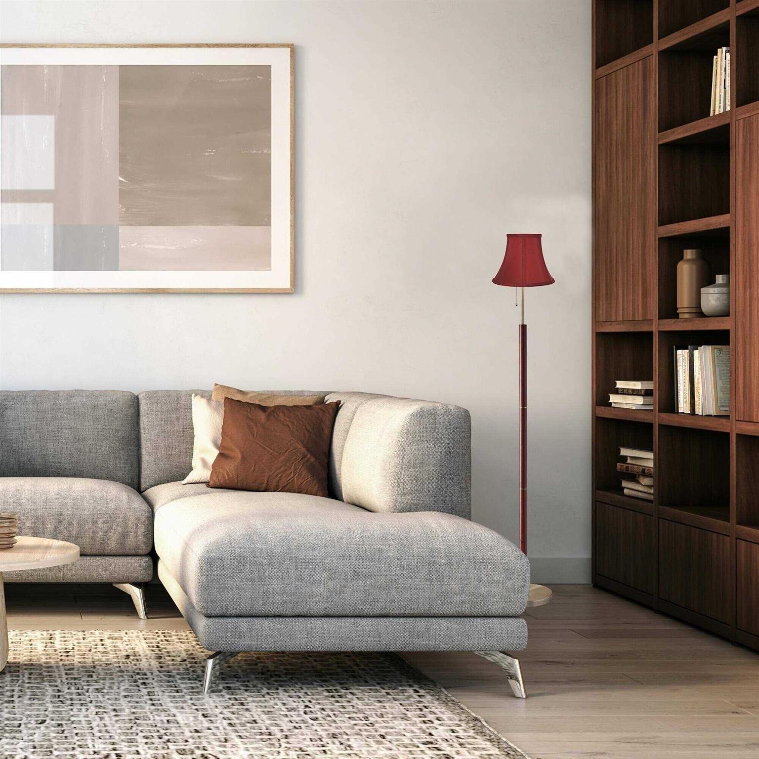 Urbanest Bell Faux Silk Lamp Shade