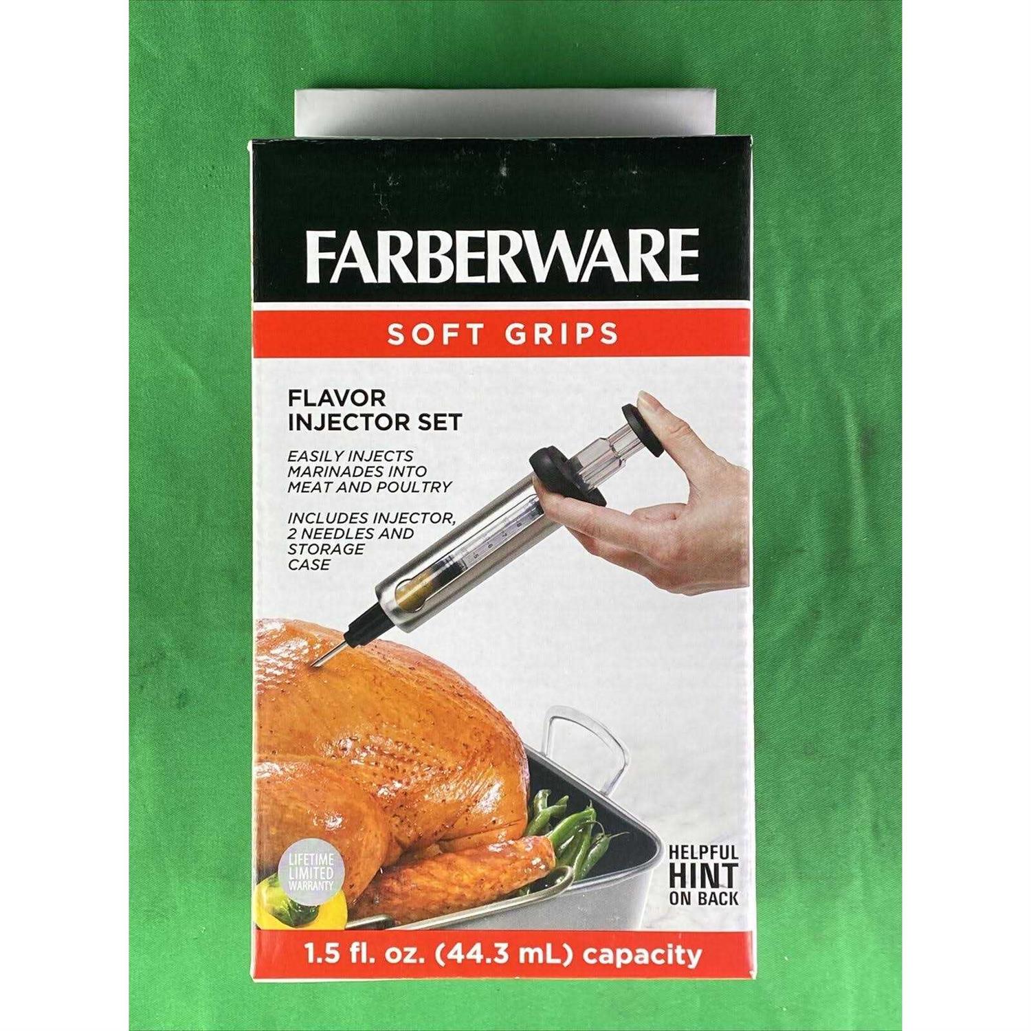Farberware Soft Grips Stainless Steel Flavor Injector Set