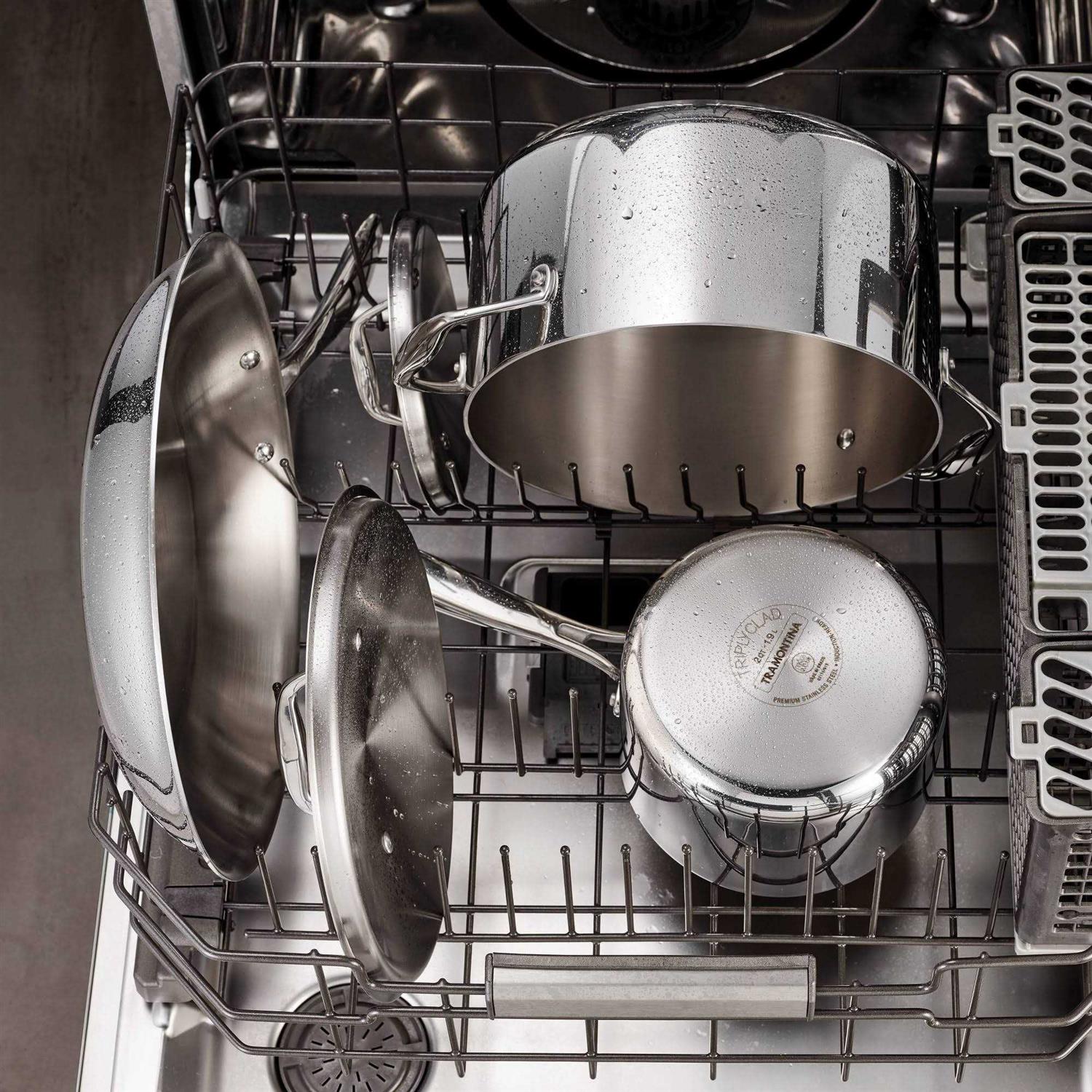 Tramontina Gourmet Stainless Steel Tri-Ply Clad Fry Pan