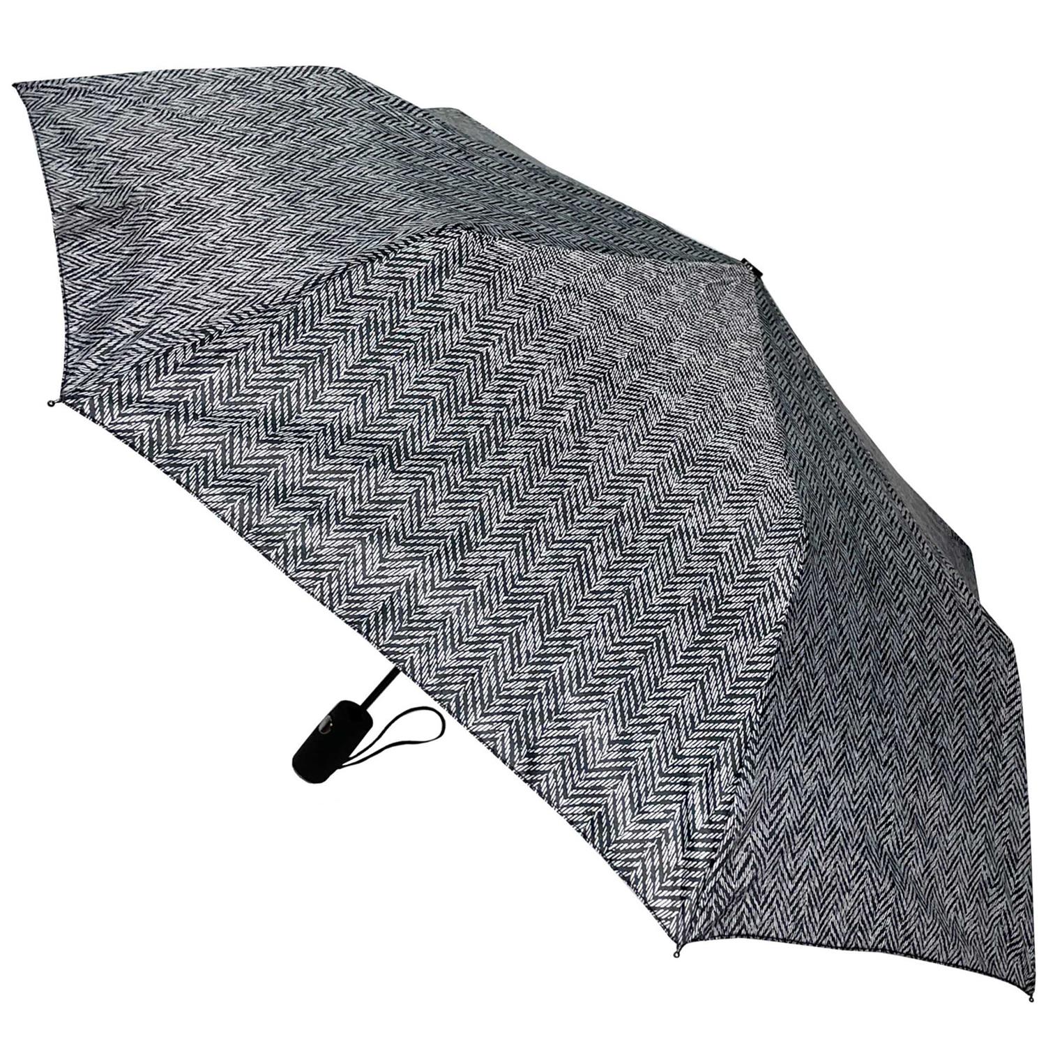 London Fog Mini Rain Umbrella Folding Umbrella, Windproof, Lightweight and Packable for Travel