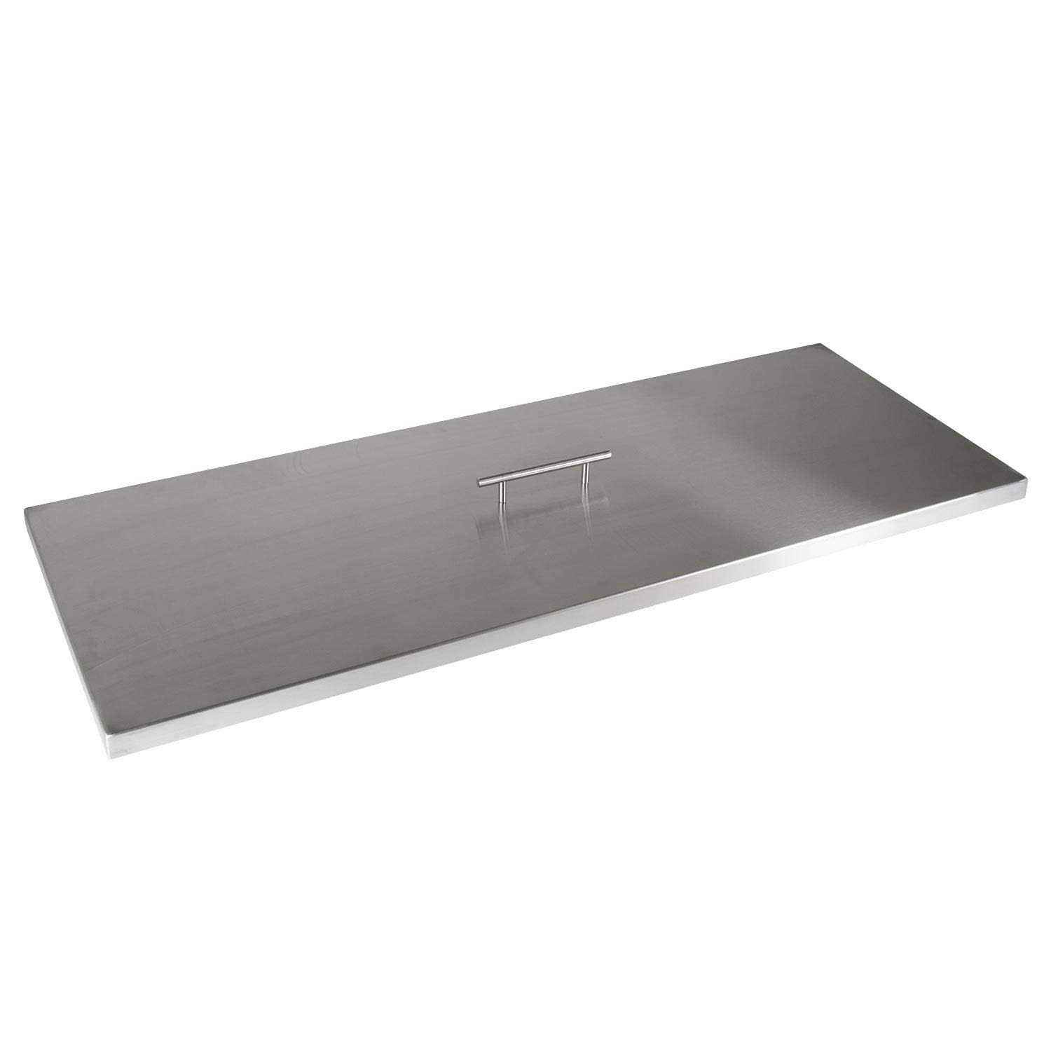 Celestial Fire Glass Celestial Fire Pit Cover Rectangular Burner Pan