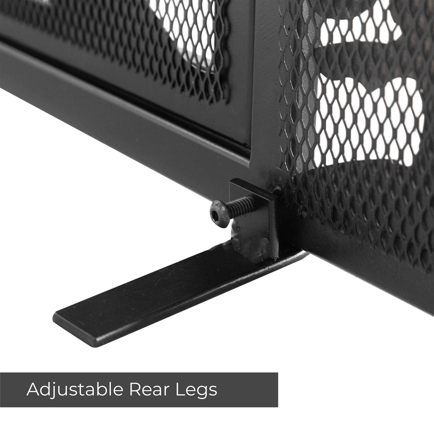 Pleasant Hearth Everest Mountain View Fireplace Screen