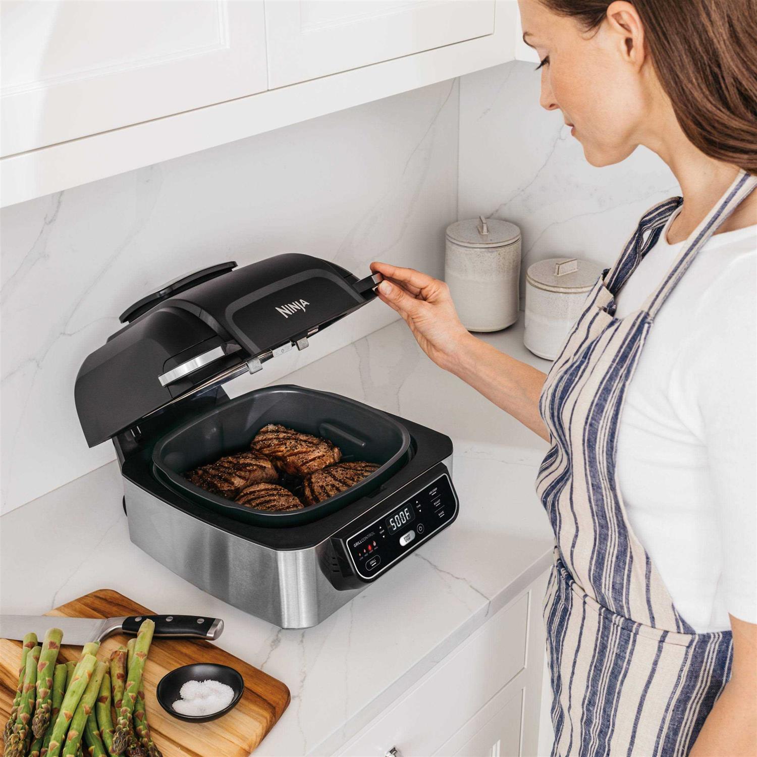 Ninja Foodi 4-in-1 Indoor Grill with 4-Quart Air Fryer