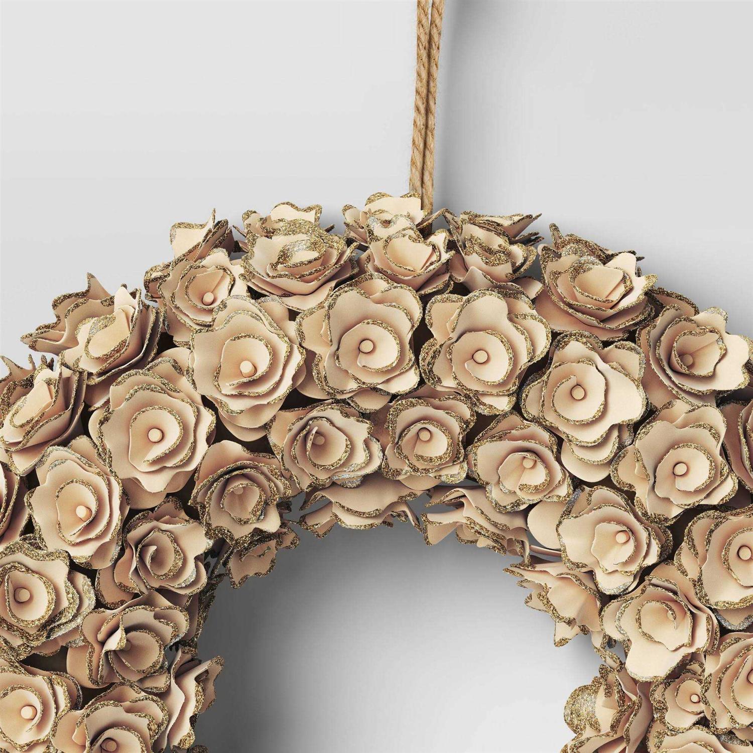 Threshold Red Berry Wreath