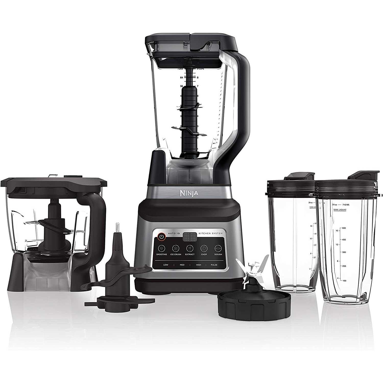 Ninja BL770AMZ Mega Kitchen System 72 oz. Pitcher 8-Cup Food Processor