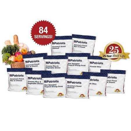 4Patriots 2-Week Emergency Food Supply Survival Kit