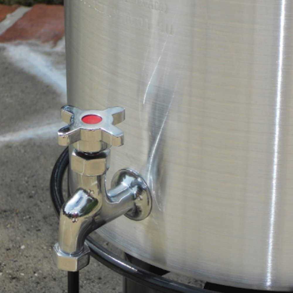 King Kooker 30-Quart Aluminum Turkey Pot with Spigot