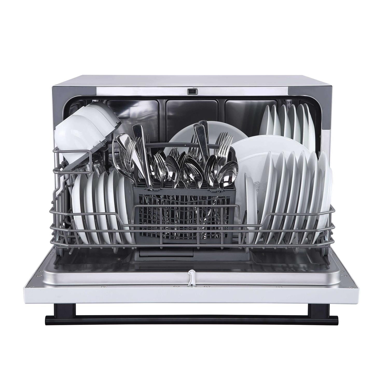 Farberware Professional FCD06ASWWHC Countertop Dishwasher