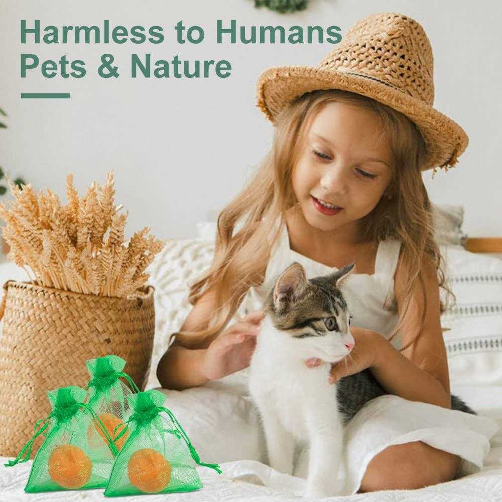 10 Pack Natural Cat Repellent Outdoor Indoor Peppermint Oil Cat Deterrent Outdoor Repels Cat Dog Deer Rabbit from Garden Yard Lawn Home Keep Your