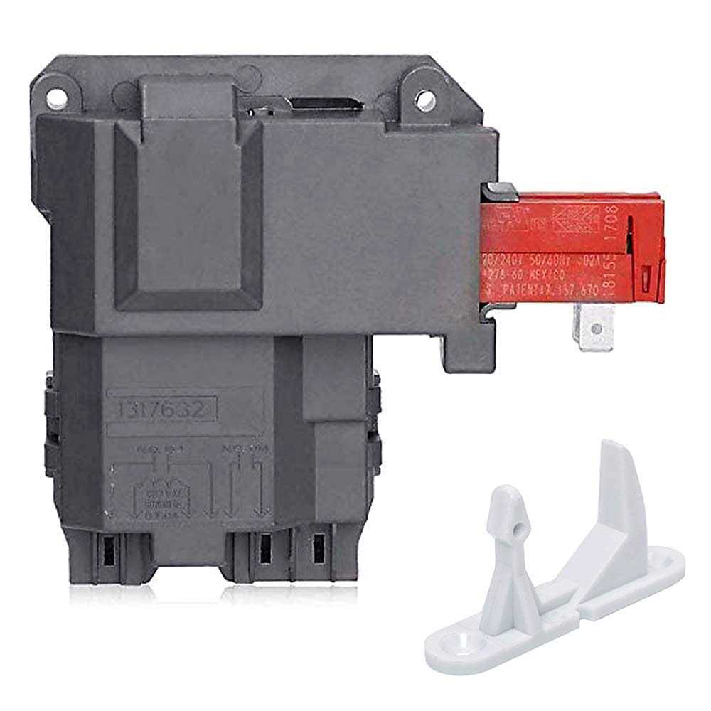YMDparts 131763202 131763256 Washer Door Lock Switch with 1317633 131763310 Door Strike for Frigidaire Electrolux Kenmore Crosley GE Front Load Washer