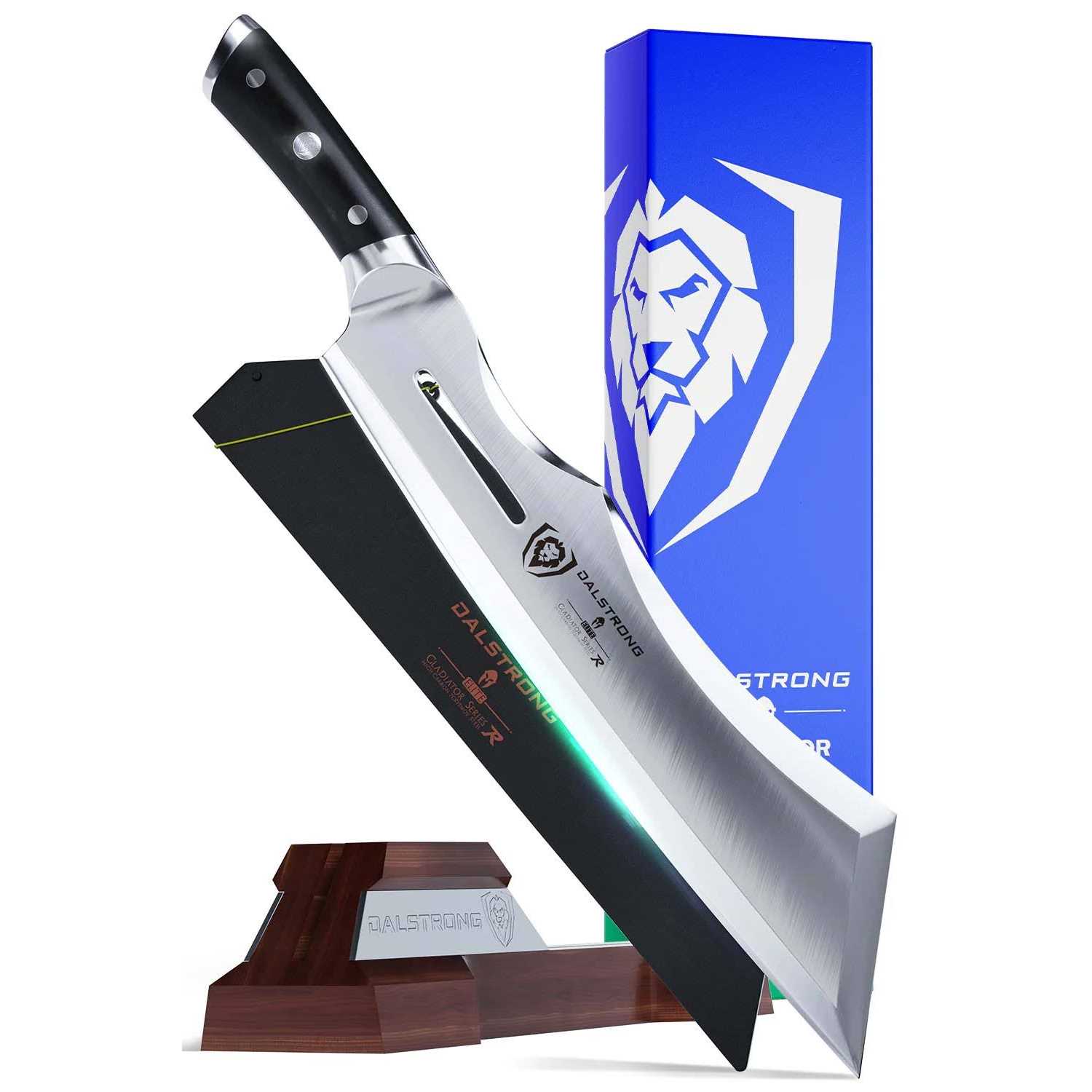Dalstrong Heavy Duty Butcher Breaking Knife 14 inch Cleaver Knife
