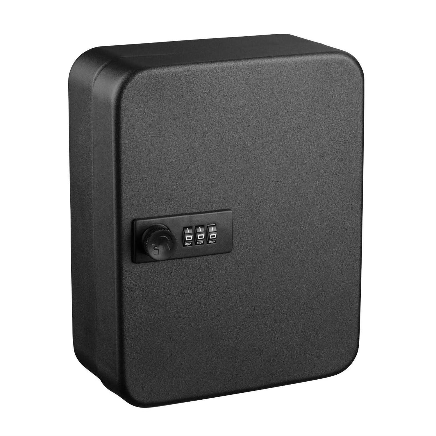 AdirOffice 48-Key Steel Secure Key Cabinet with Combination Lock