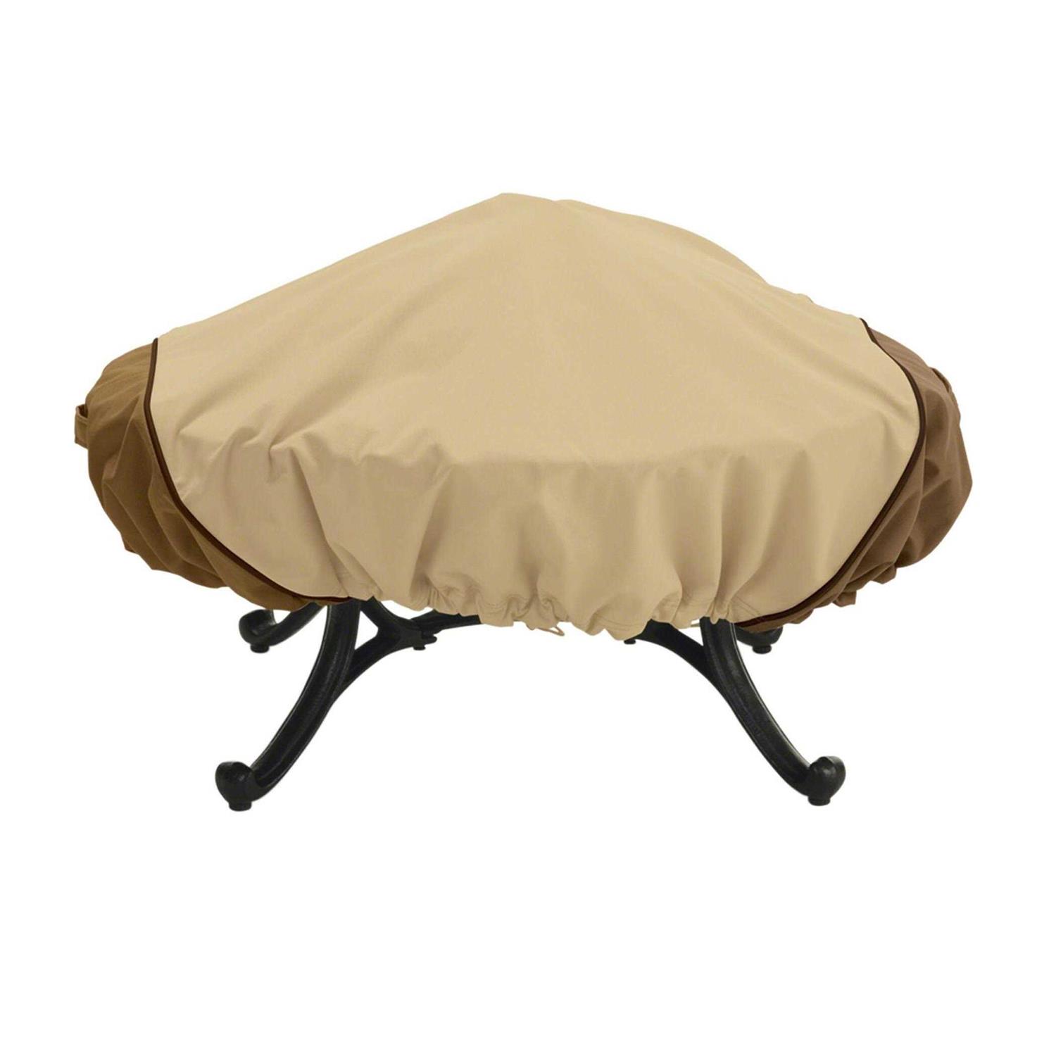 Classic Accessories Veranda Fire Pit Cover Round