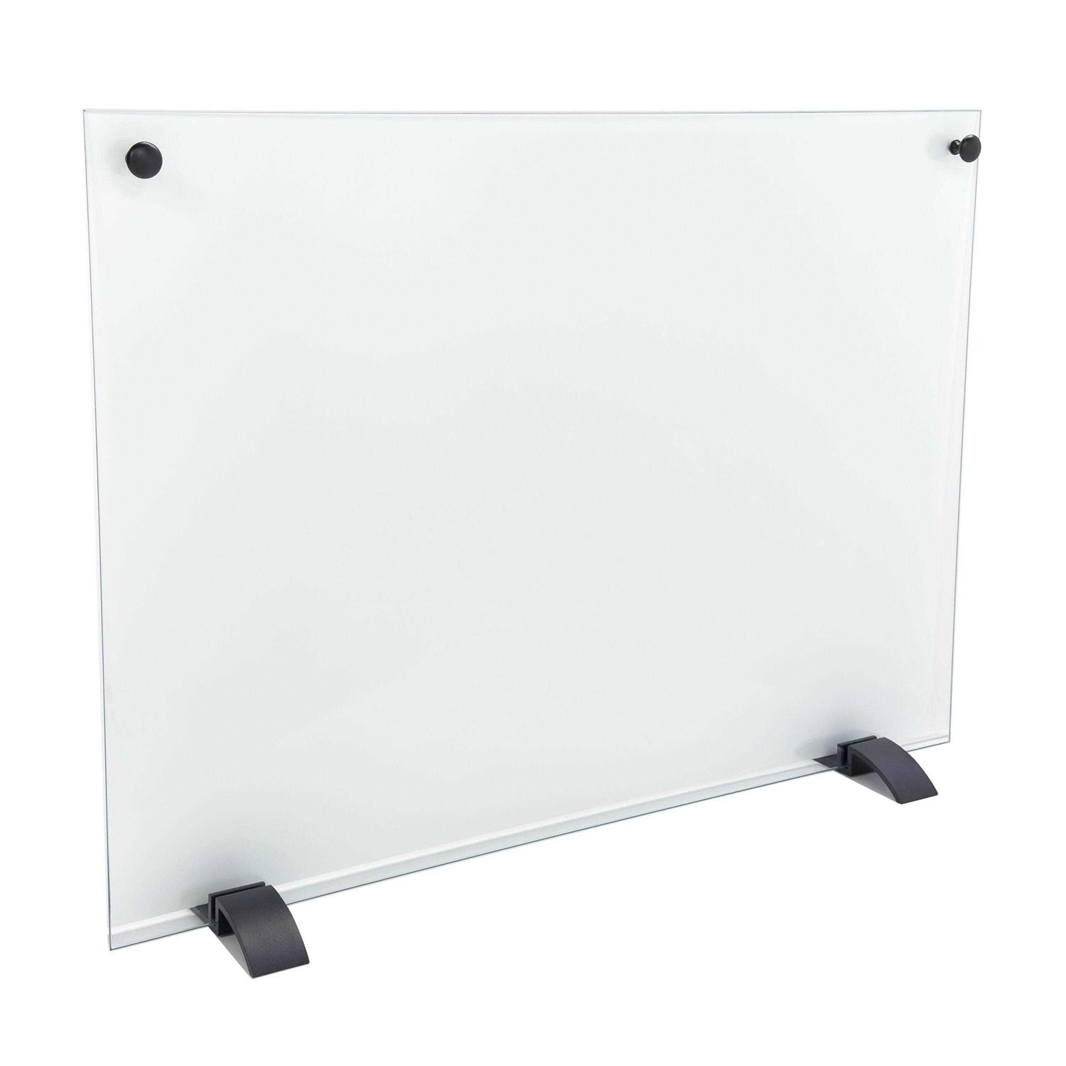 Pleasant Hearth Glass Fireplace Screen