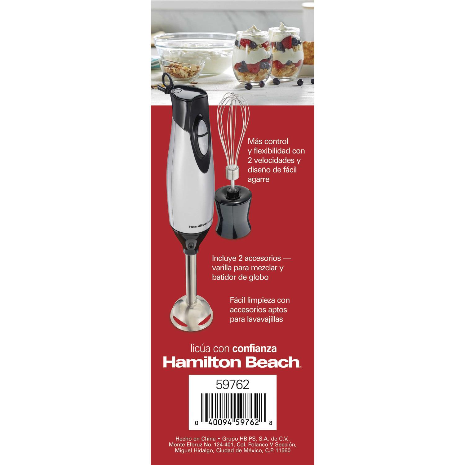 Hamilton Beach 59762 2 Speed Hand Blender