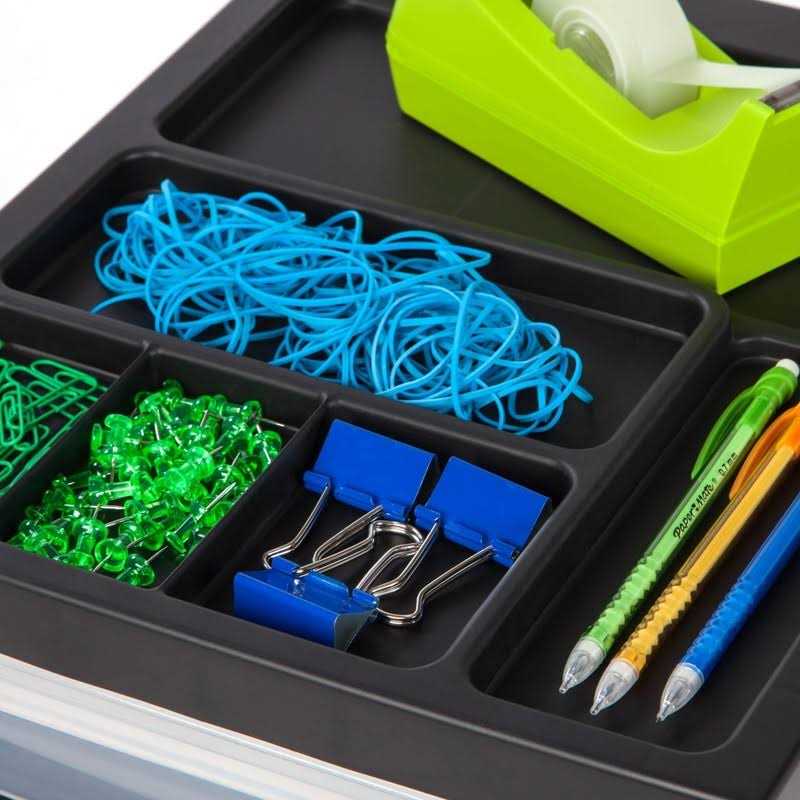 Office Depot Plastic 6-Drawer Storage Cart