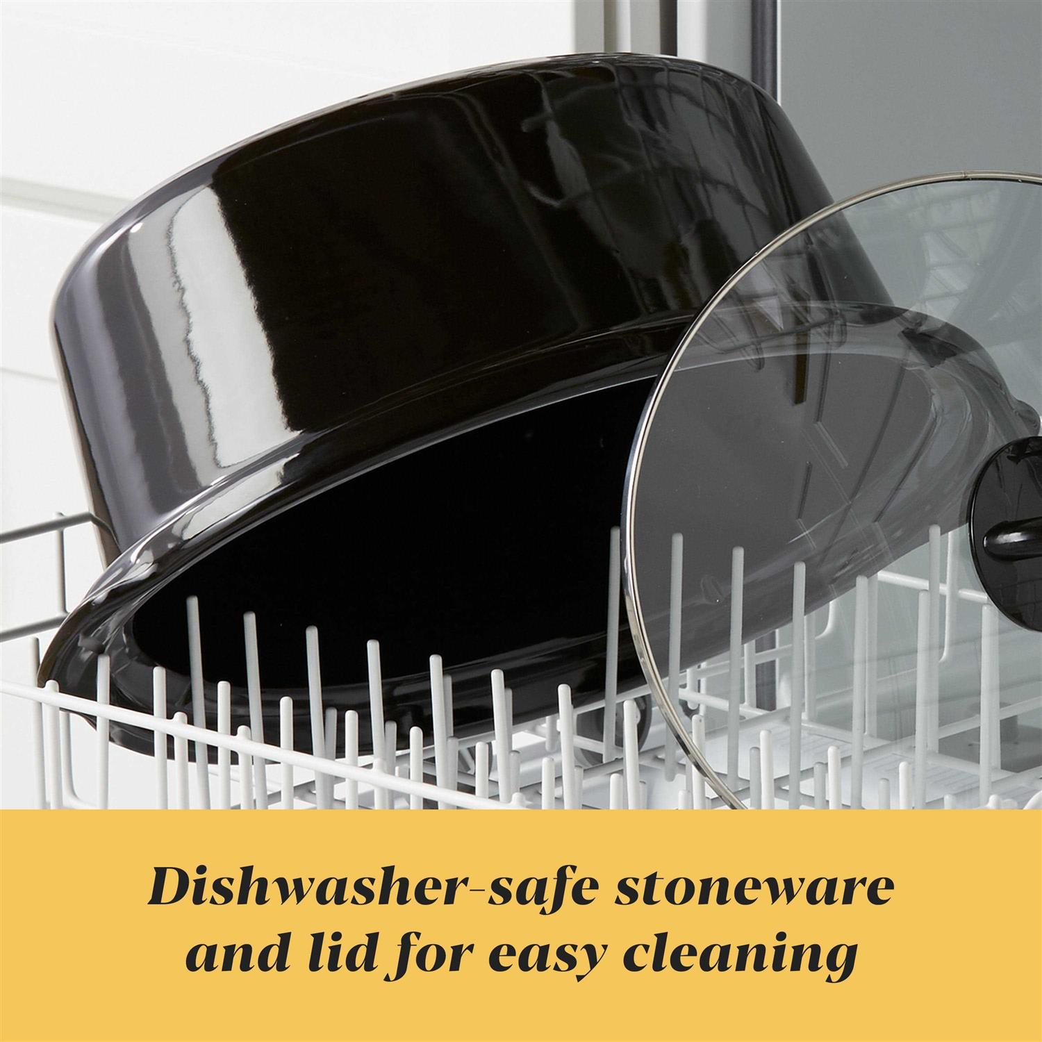 Crock-pot 4.5-Quart Lift & Serve Hinged Lid Slow Cooker