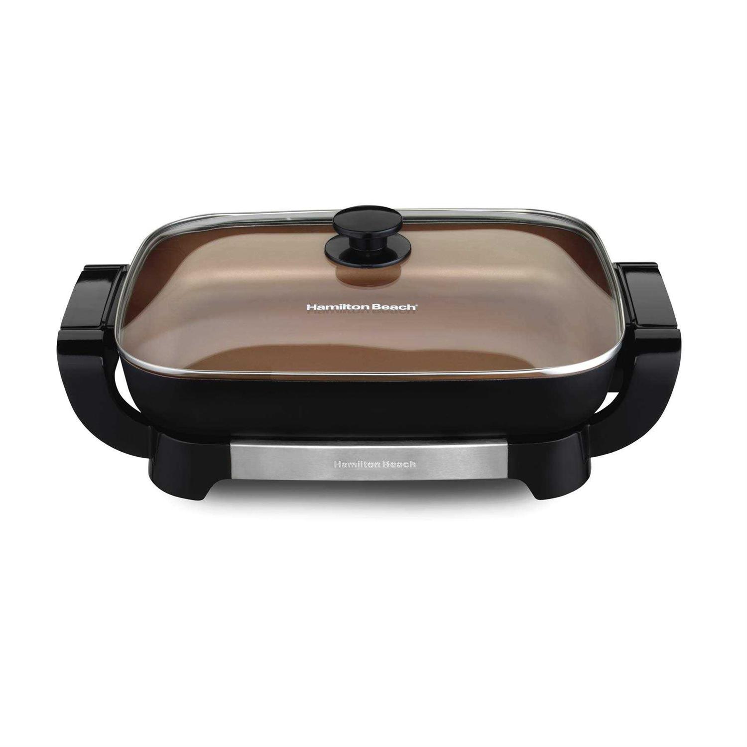 Hamilton Beach Durathon Ceramic Skillet with Removable Pan