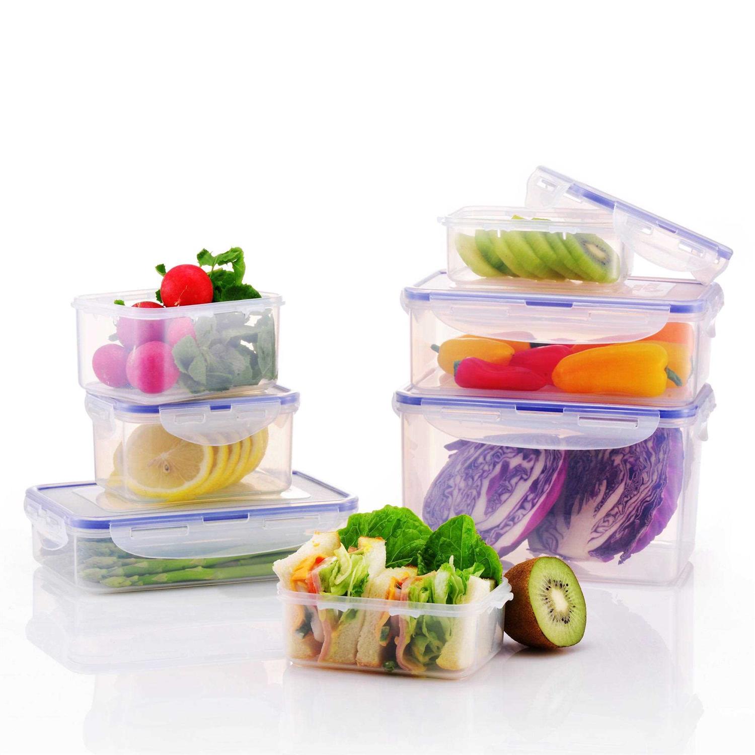 Lock & Lock 54 oz Easy Essentials Rectangular Food Storage Container