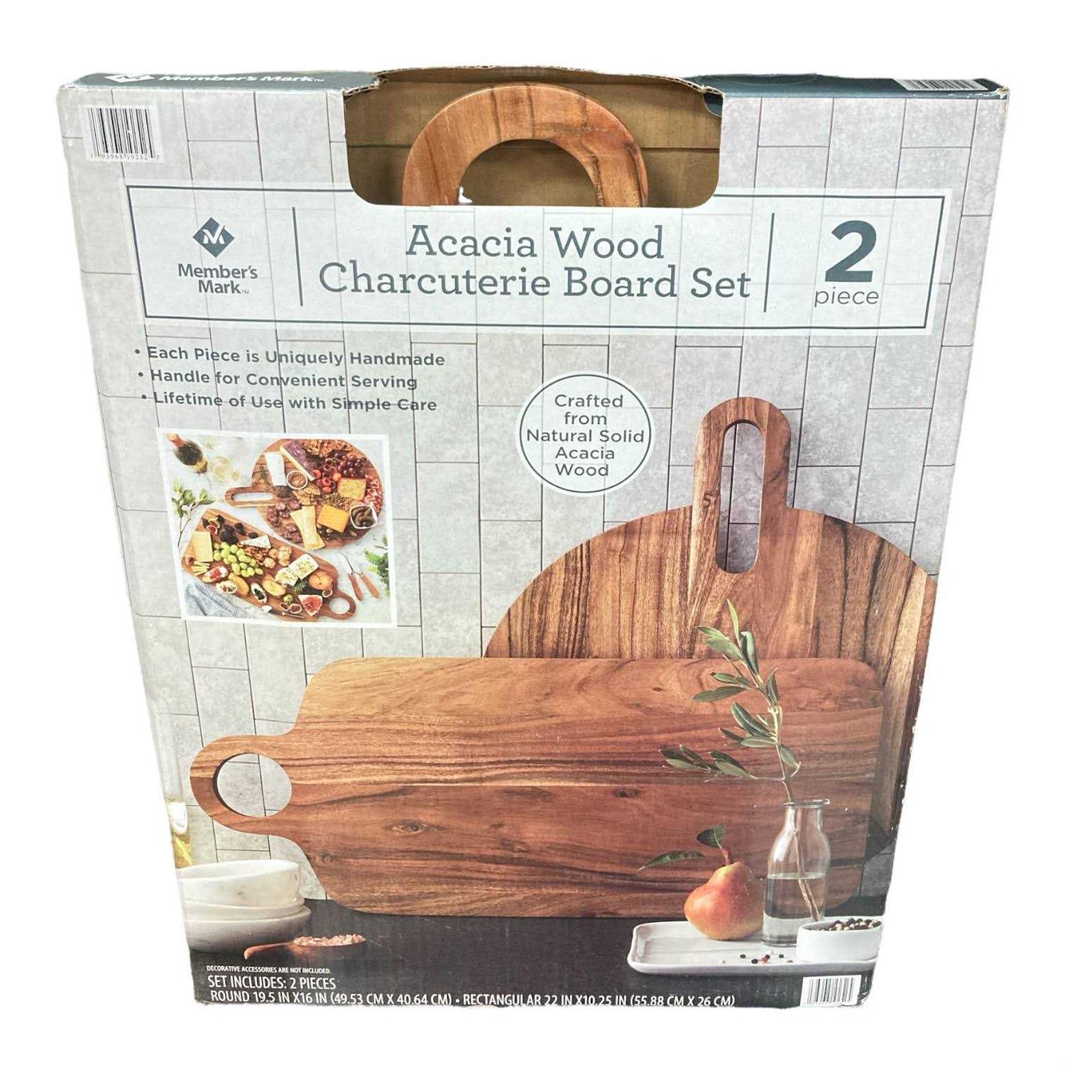 Member’s Mark Acacia Wood Charcuterie Boards