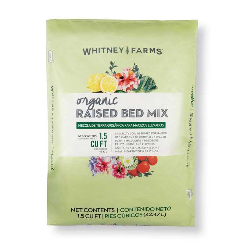 Whitney Farms Organic Raised Bed Mix Soil